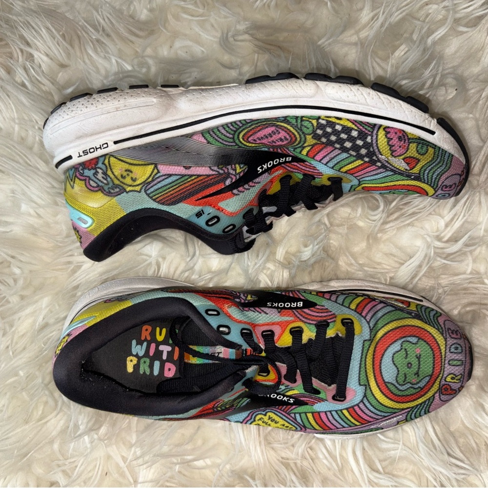 Brooks Multicolor Pride Pattern Running Shoes